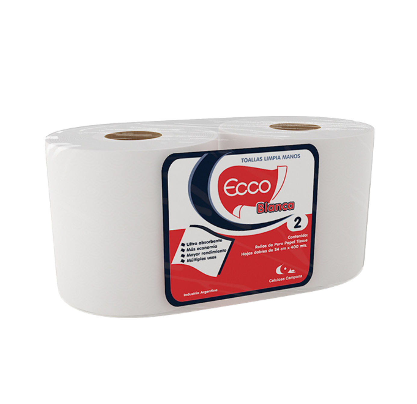 3 PAPEL TOALLA 2 X 400 ECCO