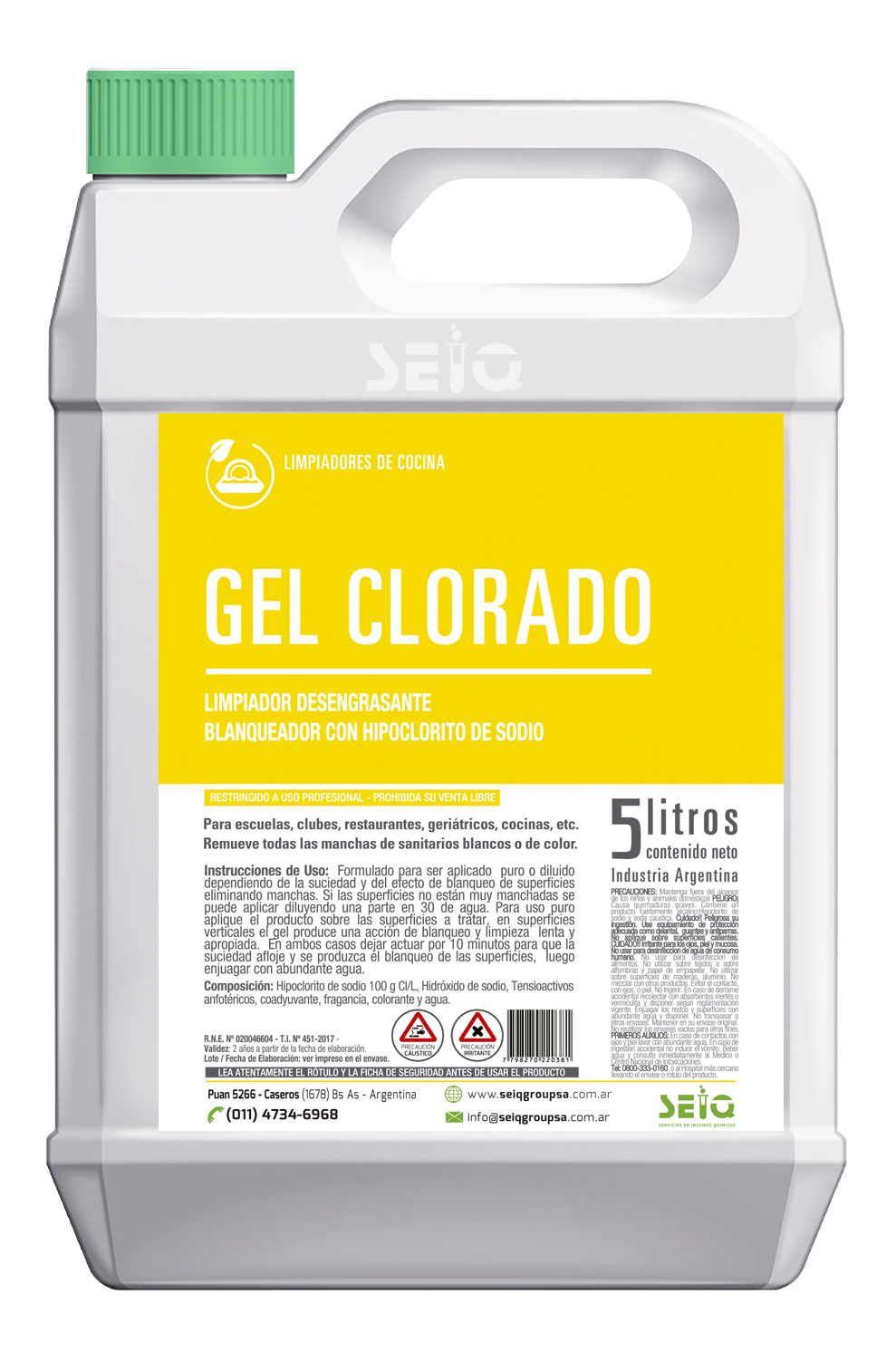 8. GEL CLORADO