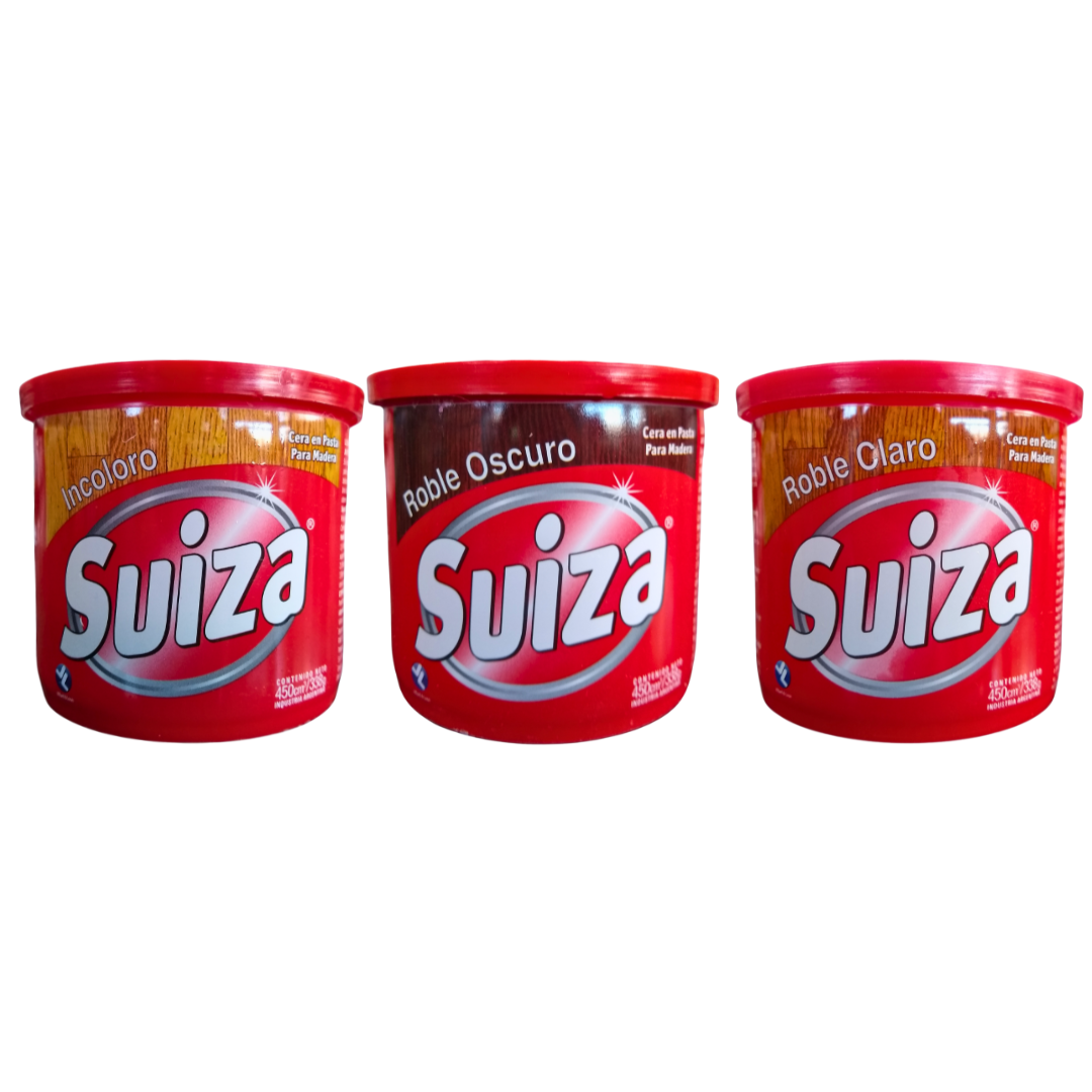 2. CERA PARA MADERA SUIZA EN PASTA