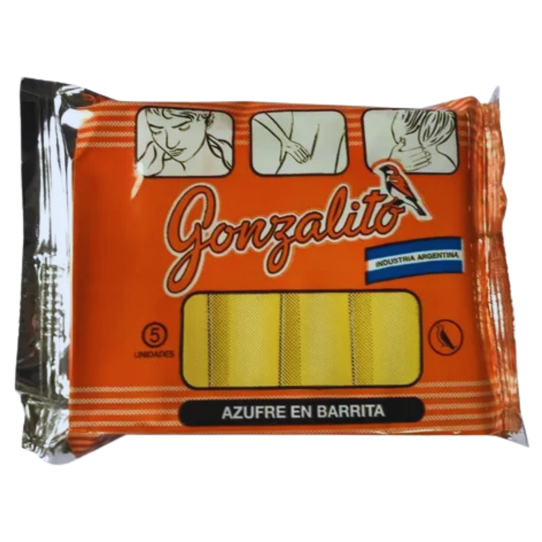 1 Azufre en barrita Gonzalito