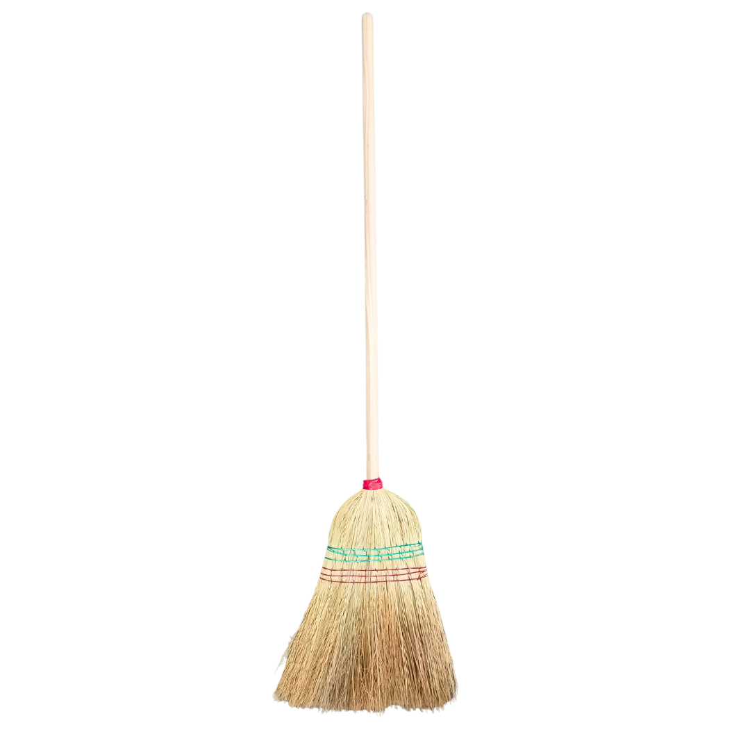 2 ESCOBA DE PAJA 6 H CHAPITA ROJA