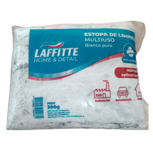 LAFFITTE ESTOPA BLANCA AZUL X 300 GR