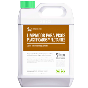 LIMPIADOR PARA PISOS PLASTIFICADOS SEIQ