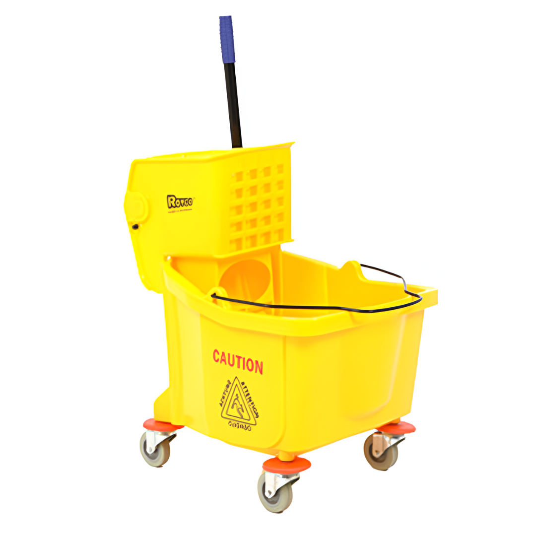 8 CARRO CON PRENSAMOPA BIGGER 35 L.